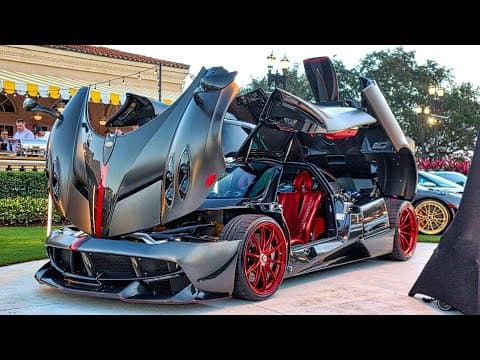 Pagani Huayra, Bugatti Chiron, Mclaren Senna - Insane Supercar Soiree 2025
