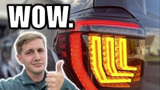 Morimoto Tail Lights On My 2024 Toyota 4runner Trd Pro!