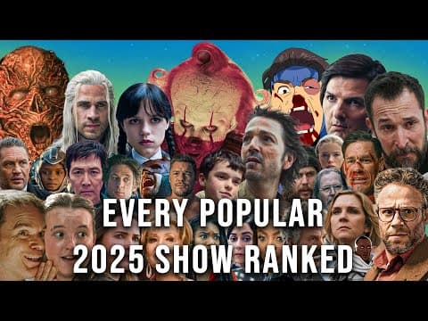 Every Popular Show Of 2025 Ranked