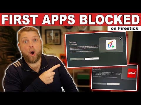 First Firestick Apps Blocked… It’s Happening!