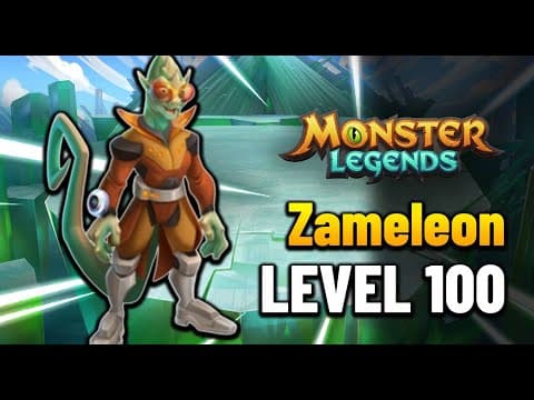 Zameleon Level 100 Legendary Monster Legends