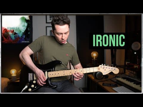 Ironic - Alanis Morissette | Electric Guitar Cover By Sebastian Lindqvist