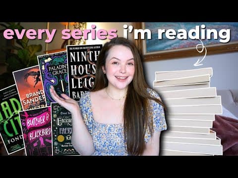 Every Book Series I'm In The Middle Of 📖 (30+ Series)