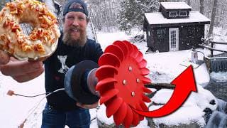 Diy Maple Donuts And 3d Printed Turbine Generator At The Tiny House Part 1