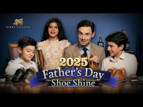 Annual Father’s Day Shoe Shine 2025 | With My Sons… And Our First Guest Judge | Father's Day 2025