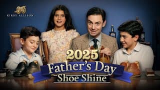 Annual Father’s Day Shoe Shine 2025 | With My Sons… And Our First Guest Judge | Father's Day 2025