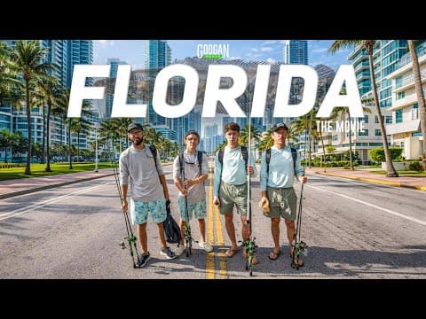 Fishing Florida's Underground Canals Ponds & Ditches (the Movie)