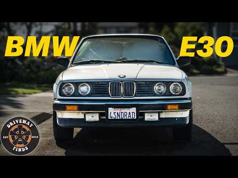 1 Owner, 400k Miles, $3000... How Bad Can It Be? Bmw E30 Revival | Driveway Finds