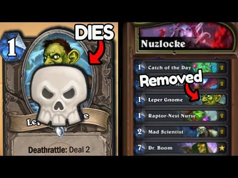 Hearthstone, But If A Card Gets Destroyed, Its Removed