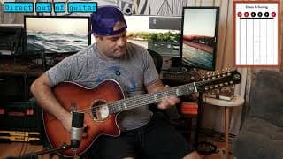 A 12-string For Around $300!?  Vangoa Veg120 12-string Acoustic Guitar Review.