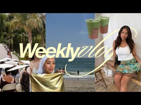 Weekly Vlog // Color Analysis???, Beauty Events, & My First Speaking Event *i Just A Lot Going On*