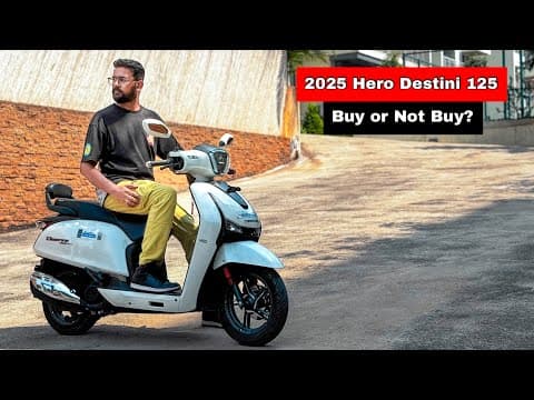 2025 Hero Destini 125 Review | Smart Tech, Sleek Design & Real-world Performance!
