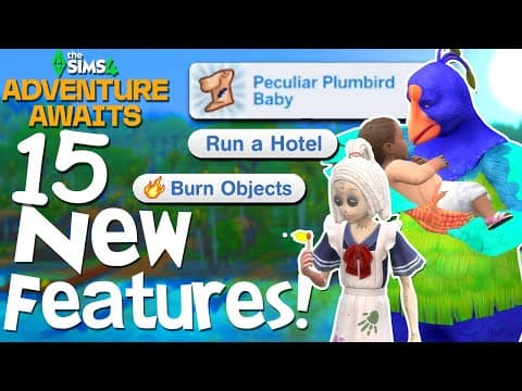 The Sims 4 Adventure Awaits: 15 Features You Might Not Know!