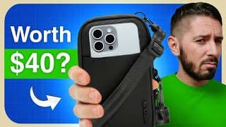 Incase Arc Small Crossbody Review (budget Vertical Sling!)