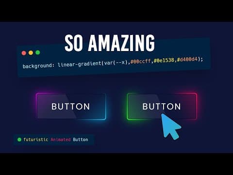 Futuristic Css Animated Button
