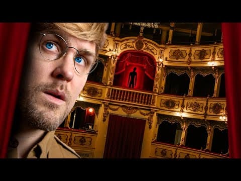 Overnight In A Haunted Theater