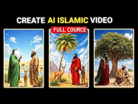 Ai Se Islamic Videos Kaise Banaye | Islamic Story Video Kaise Banaye | How To Make Islamic Videos