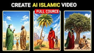 Ai Se Islamic Videos Kaise Banaye | Islamic Story Video Kaise Banaye | How To Make Islamic Videos