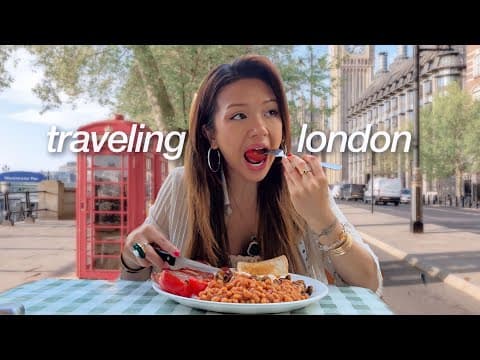 I Traveled London Alone For 5 Days... (eating Beans, Thrifting, Concerts, Museums, Flower Markets)