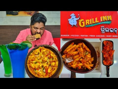 Grill Inn Malkangiri | A Cafe Of Malkangiri | #friedchicken #pizza #sandwich #burger #tikka #pasta