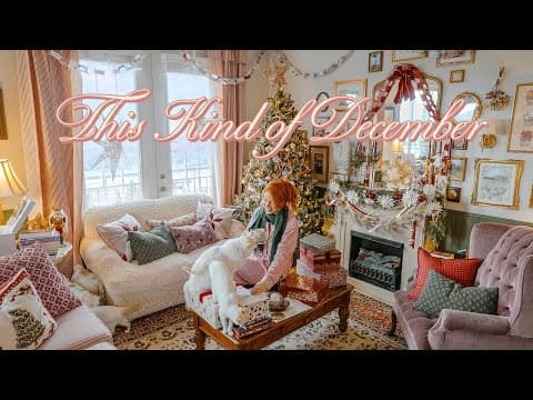 A Very Christmassy Day 🎄 Christmas Shopping, Baking Pudding, Looking At Christmas Lights!