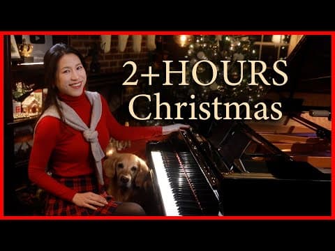 2+ Hour Christmas Piano & Vocal Music • Non Stop Holiday Music By Sangah Noona