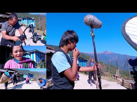 Series Khark Shooting In Our Farm House || Village Film Makers In Nepal || @thankyoucinema