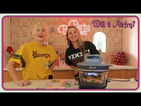 Will It Airfry? Testing Party People Recipes In The Ninja Crispi Pro!