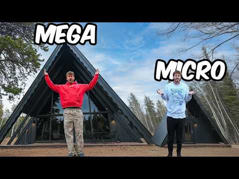 Mega Vs Micro A Frame Cabins!