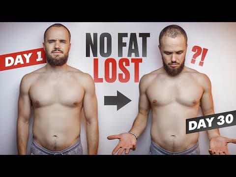 The Brutal TRUTH Why You Can't Lose Fat!