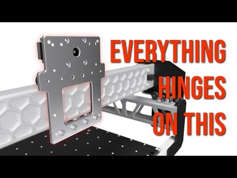 The Keystone Of My Super-shapeoko Plans: The X-axis Carriage Plate