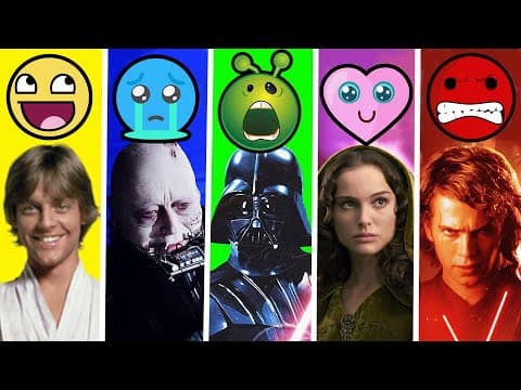 Star Wars' Happiest😁, Saddest😭, Spookiest😱, Loveliest😍 And Angriest😡 Music