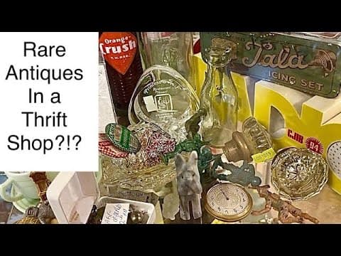 Rare Finds At A Thrift Shop! See What We Found Today! Vancouver Island