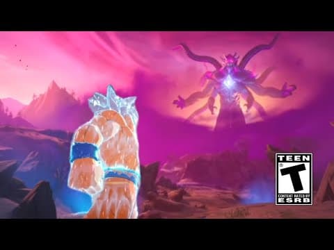 Goku Vs Monster (zero Hour Live Event) Fortnite Battle Royale