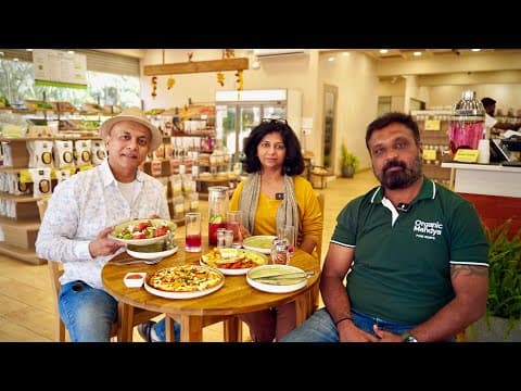 This Café Serves 100% Organic Produce, Best Whole Wheat Bread, Pure A2 Milk Ice Cream Organic Mandya