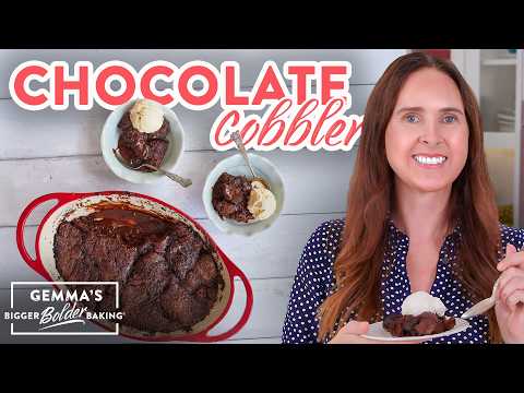 Rich, Gooey Chocolate Cobbler Recipe 🍫