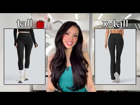 Huge Legging Haul *long Leg Friendly* | Ft. Halara Circle