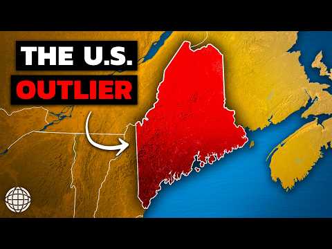 Why Maine Is The East Coast’s Geographic Anomaly