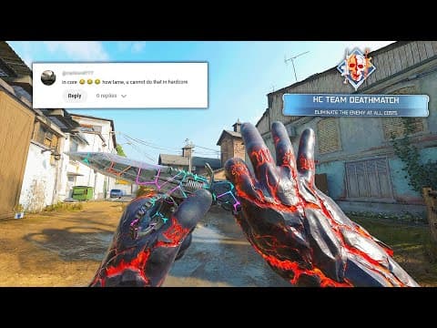 They Said I Can't Knife In Hardcore.. So I Played It