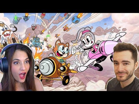 This Game Is So Cute!!! W/ Captainsparklez (acecraft: Sky Hero)