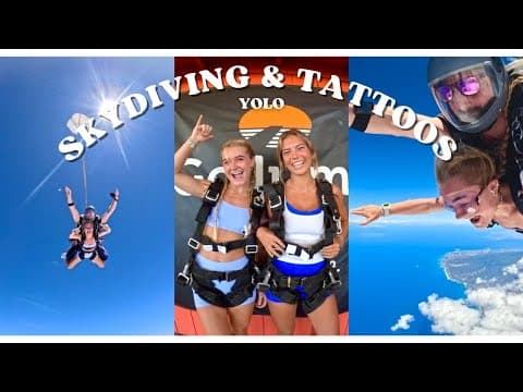 Yolo - Skydiving & Tattoos!