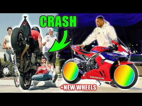 New Fireblade Wheel Reveal 😍| Tx2k X Used Bikes Direct Meet