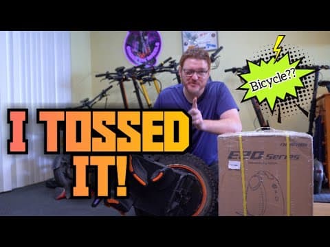 Unboxed - Then Threw It Around My Living Room. Inmotion E20 Electric Unicycle Durability Test