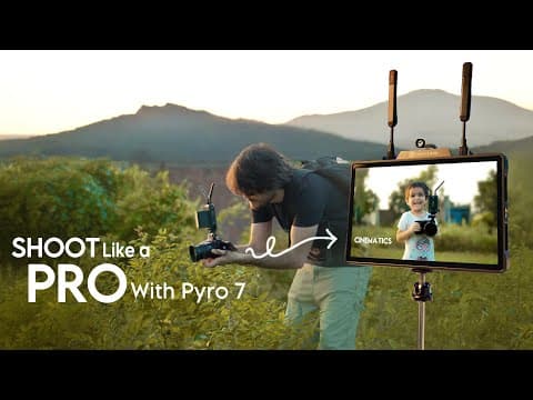 Shoot Videos Like A Director With Pyro 7 Wireless Monitor 🔥 Zarmatics