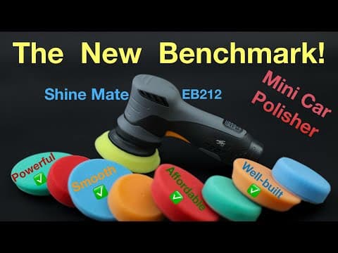 Shine Mate Eb212 | The Ultimate Mini Car Polisher Review!