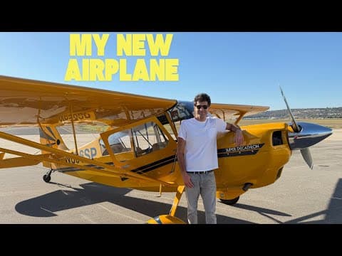 My New Airplane! Full Interior Renovation!