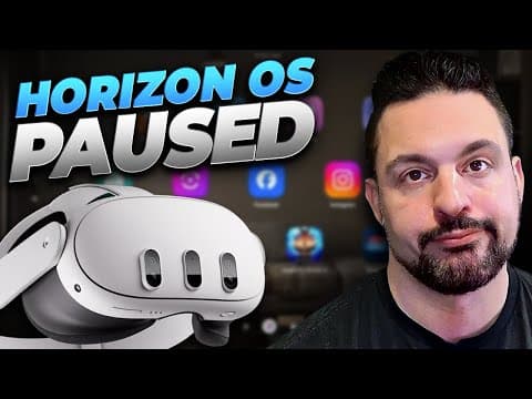 No More 3rd Party Vr Horizon Os - Thanks Meta!