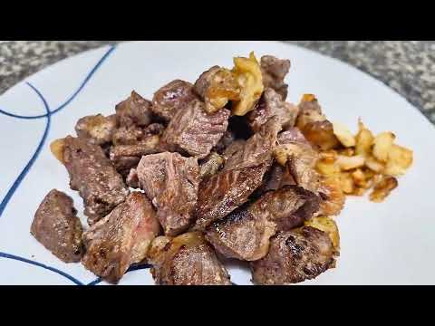 How To Cook Meltique Beef Saikoro Cubes | Foodie Pinoy Recipe