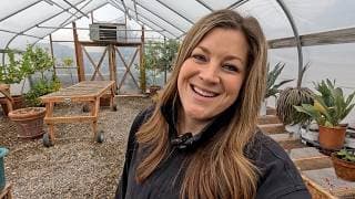 Repotting In The Greenhouse, Watering The Studio & Baking Orange Pound Cake! 🪴💦🍊