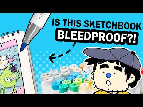 Is This Sketchbook Actually Bleedproof? (ohuhu)